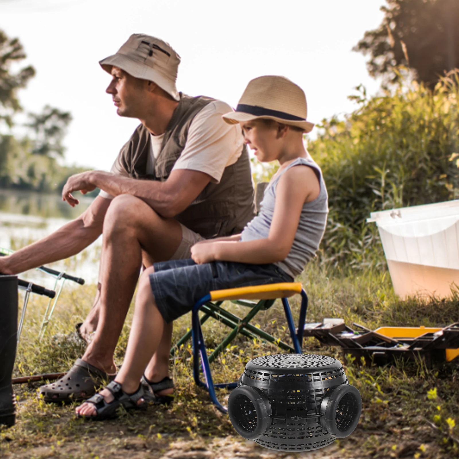 1PCS Fishing Cage Shrimp Crawfish Crab Eel Lobster Net Traps Portable Reusable Saltwater Freshwater Fishing Supplies
1PCS Fishing Cage Shrimp Crawfish Crab Eel Lobster Net Traps Portable Reusable Saltwater Freshwater Fishing Supplies