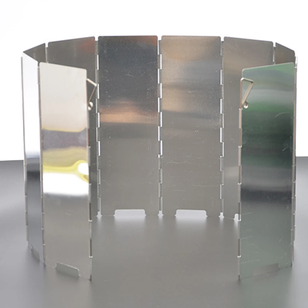 10Pcs Camping Wind Shield Foldable Lightweight Aluminium Alloy Outdoor Barbecue Picnic Fuel Saving Wear Resistant
10Pcs Camping Wind Shield Foldable Lightweight Aluminium Alloy Outdoor Barbecue Picnic Fuel Saving Wear Resistant