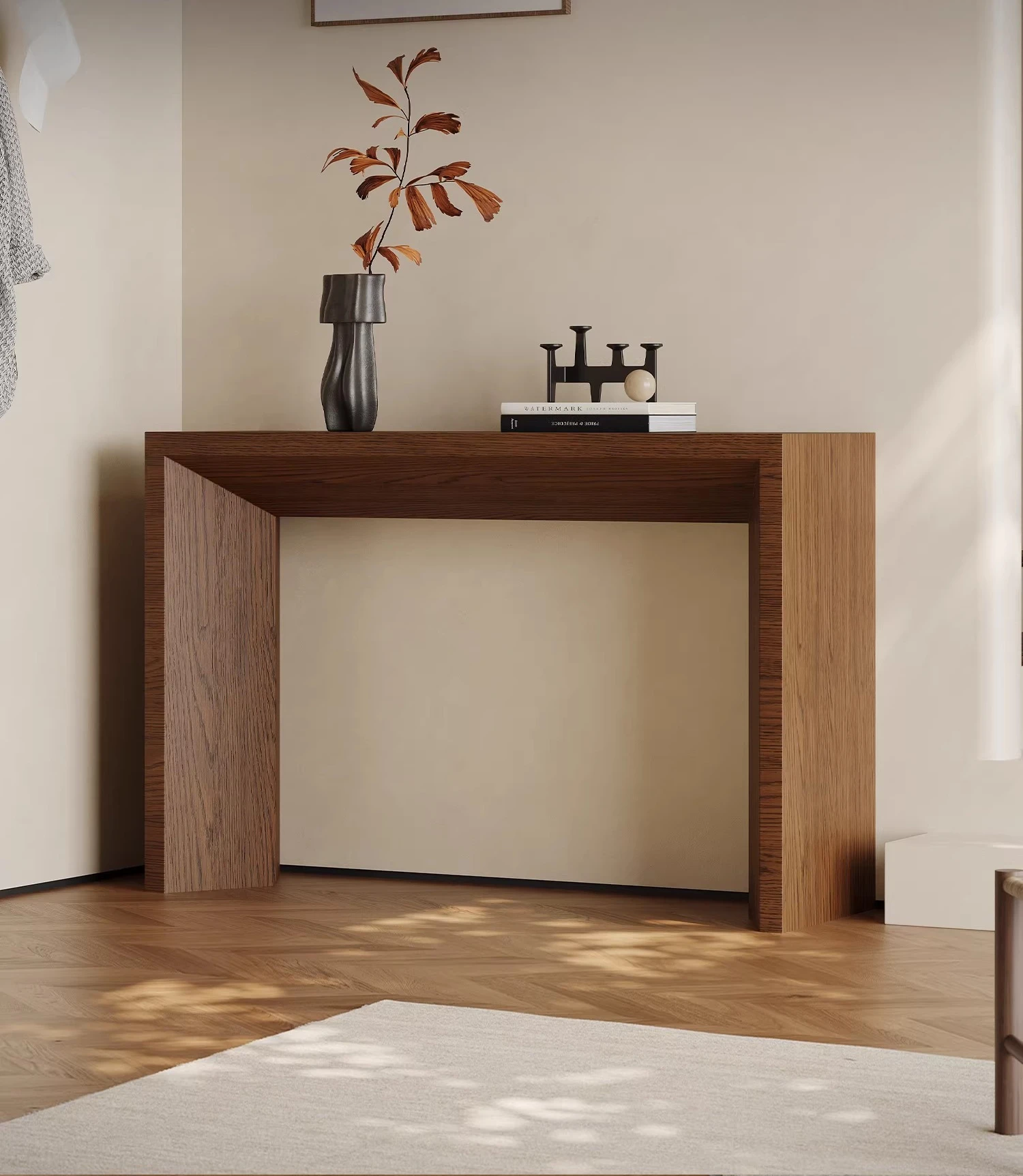 Middle-ancient style solid wood entrance table is opposite the door, new Chinese-style entrance table enters the door
Middle-ancient style solid wood entrance table is opposite the door, new Chinese-style entrance table enters the door