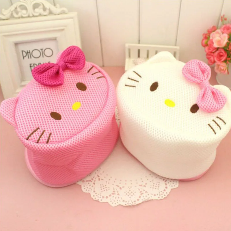 Cartoon Hello Kitty Bra Laundry Bag Anti-staining Anti-deformation Thickened Washing Machine Mesh Bag Underwear Washing Holder
Cartoon Hello Kitty Bra Laundry Bag Anti-staining Anti-deformation Thickened Washing Machine Mesh Bag Underwear Washing Holder