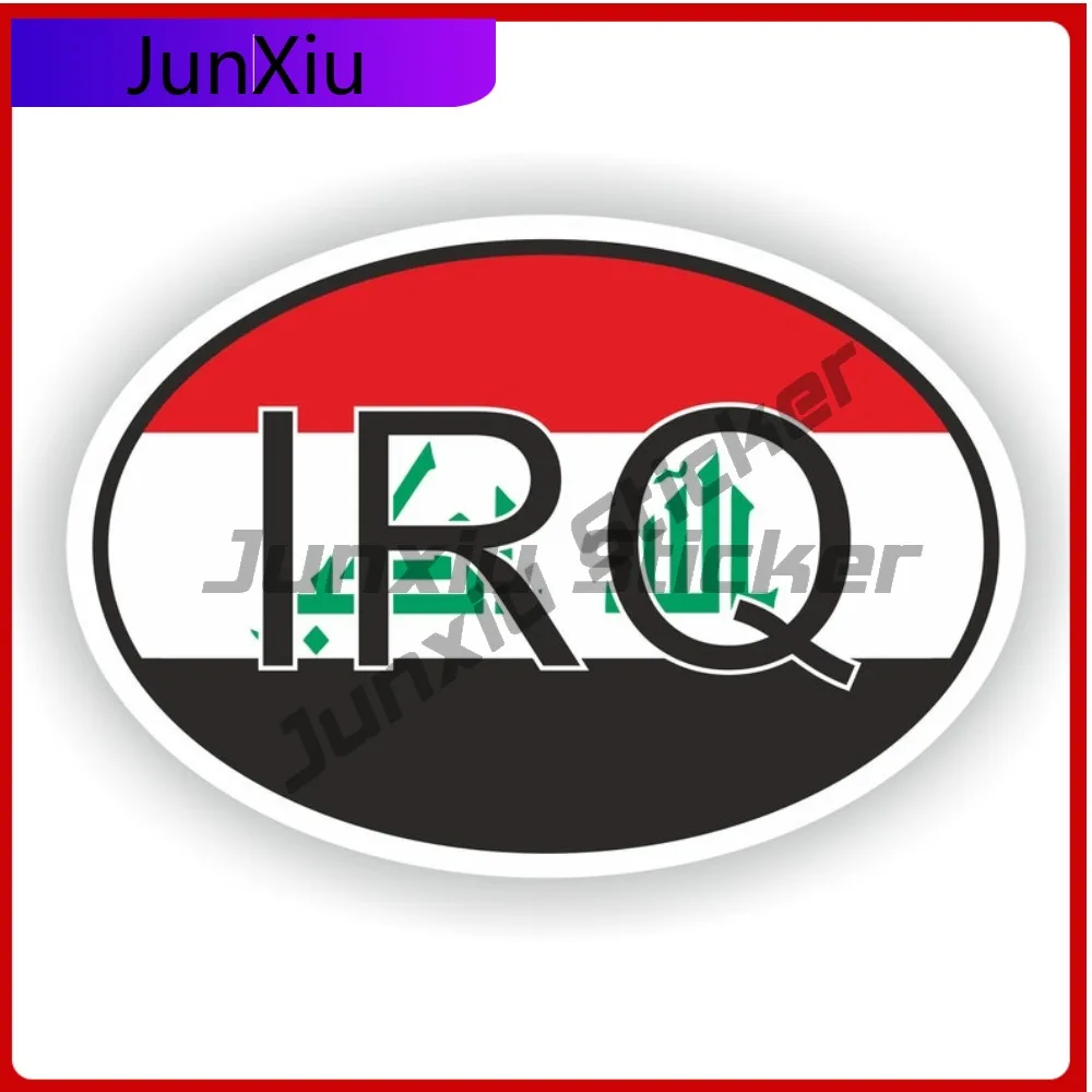 Iraq Oval Country Code Iqr Flag National Emblem With White Border Vinyl Decals Scratch Cover Auto Sticker V125 Motorcycle Boat
Iraq Oval Country Code Iqr Flag National Emblem With White Border Vinyl Decals Scratch Cover Auto Sticker V125 Motorcycle Boat