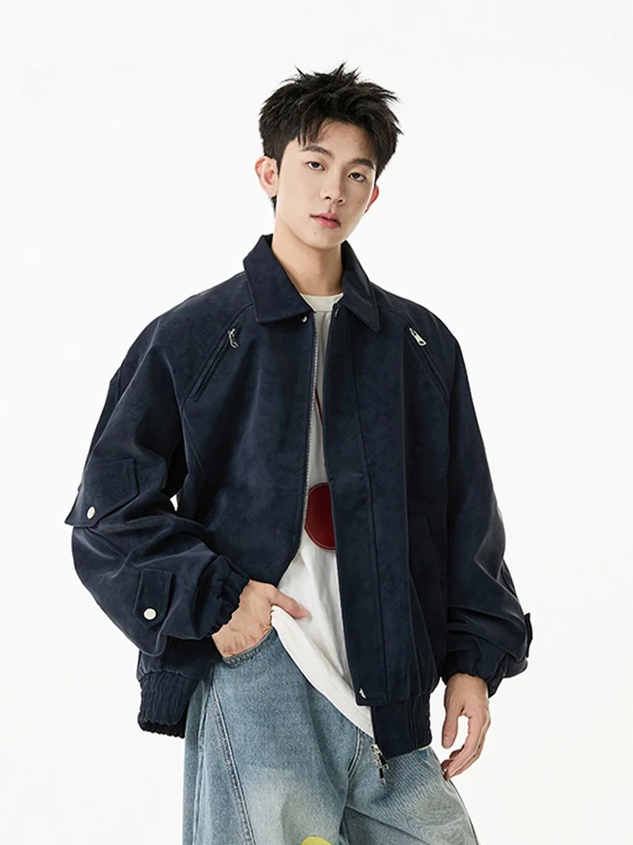 Men's Casual Tie-Dye Biker Jaet Autumn Harvest Vintage American Sle Loose Fit Zipper Closure Windproof Polyester Fiber
Men's Casual Tie-Dye Biker Jaet Autumn Harvest Vintage American Sle Loose Fit Zipper Closure Windproof Polyester Fiber