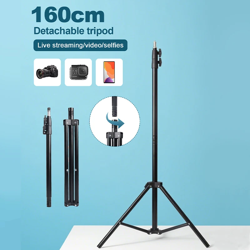 UEGOGO 160cm Live Broadcast Tripod Landing Type Camera Anchor Selfie Light Frame Metal Thermometer Phone Holder
UEGOGO 160cm Live Broadcast Tripod Landing Type Camera Anchor Selfie Light Frame Metal Thermometer Phone Holder