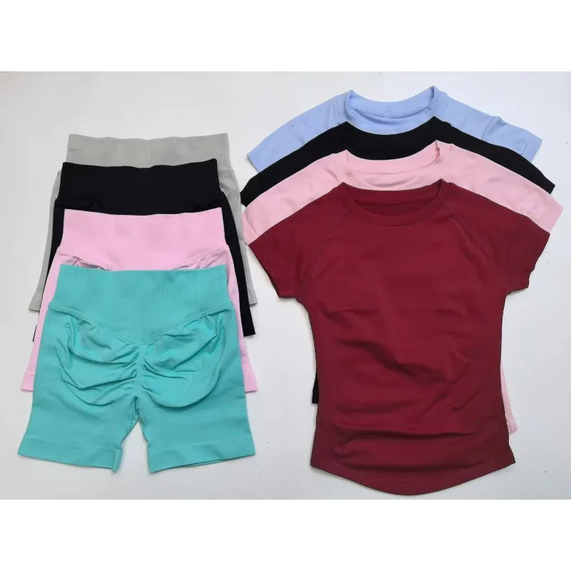 DFCF 2 Piezas Manga Corta Costuras Top Yoga, Women's La Coru ñ a League, Corell La Coru ñ a Shorts, Jim Nasio Track
DFCF 2 Piezas Manga Corta Costuras Top Yoga, Women's La Coru ñ a League, Corell La Coru ñ a Shorts, Jim Nasio Track