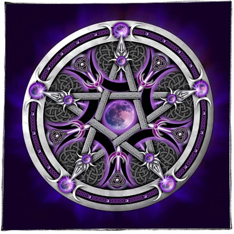 R6FE Tarots Tablecloth Tapestry Star Symbol Altars Cloth Witchcrafts Supplies
R6FE Tarots Tablecloth Tapestry Star Symbol Altars Cloth Witchcrafts Supplies