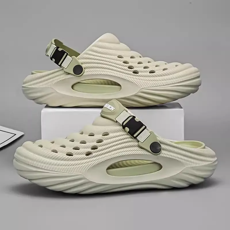 Summer High Elastic Lightweight Beach Sandals for Men Fashion Trend 2 in 1 Slippers Casual Non Slip Outdoor Walking Shoes
Summer High Elastic Lightweight Beach Sandals for Men Fashion Trend 2 in 1 Slippers Casual Non Slip Outdoor Walking Shoes