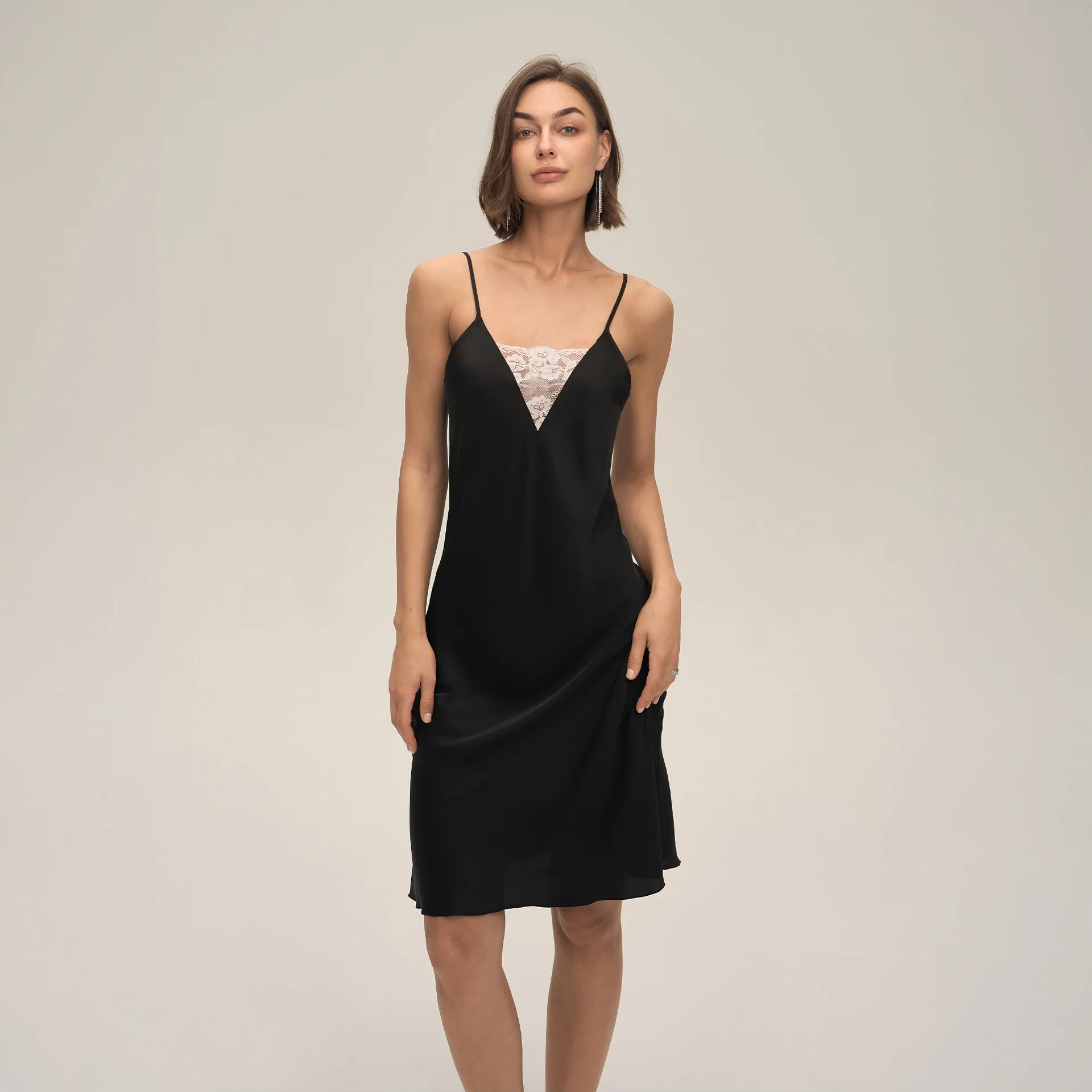 New Women's Pajamas, Summer Satin Chiffon Home Wear, Lace-up Sexy Camisole with Backless Short Skirt
New Women's Pajamas, Summer Satin Chiffon Home Wear, Lace-up Sexy Camisole with Backless Short Skirt