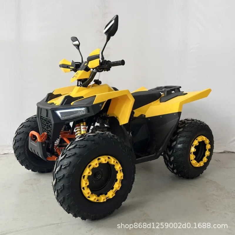 ATV 150cc Gas Quad Bike, 4-Wheel All-Terrain Off-Road Vehicle, Mountain Motorcycle, Certification Included
ATV 150cc Gas Quad Bike, 4-Wheel All-Terrain Off-Road Vehicle, Mountain Motorcycle, Certification Included