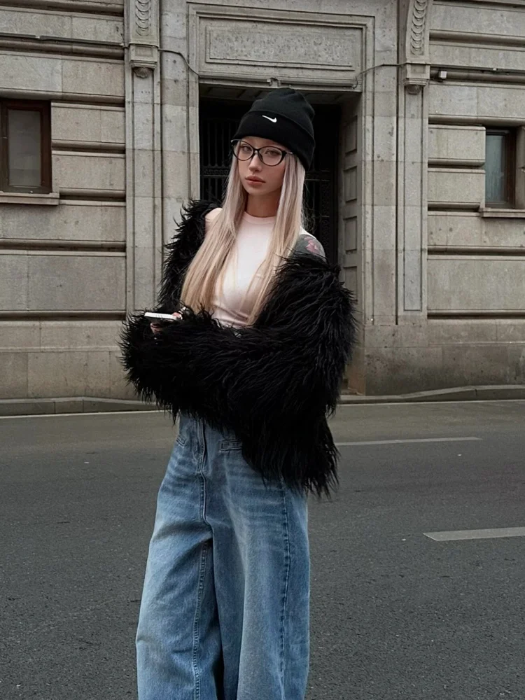 Ele Bla Lamb Fur Jaet Women's Faionable Korean Sle Younger Design Eco-friendly Winter Thiened ort Coat
Ele Bla Lamb Fur Jaet Women's Faionable Korean Sle Younger Design Eco-friendly Winter Thiened ort Coat