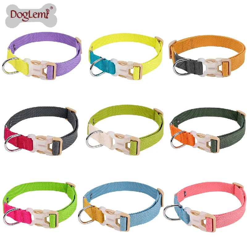Pet Dog Collar Soft Padded Breathable Safety Stripes Adjustable Cute Puppy Pet Collar for Small Medium Large Dog Pet Supplies
Pet Dog Collar Soft Padded Breathable Safety Stripes Adjustable Cute Puppy Pet Collar for Small Medium Large Dog Pet Supplies