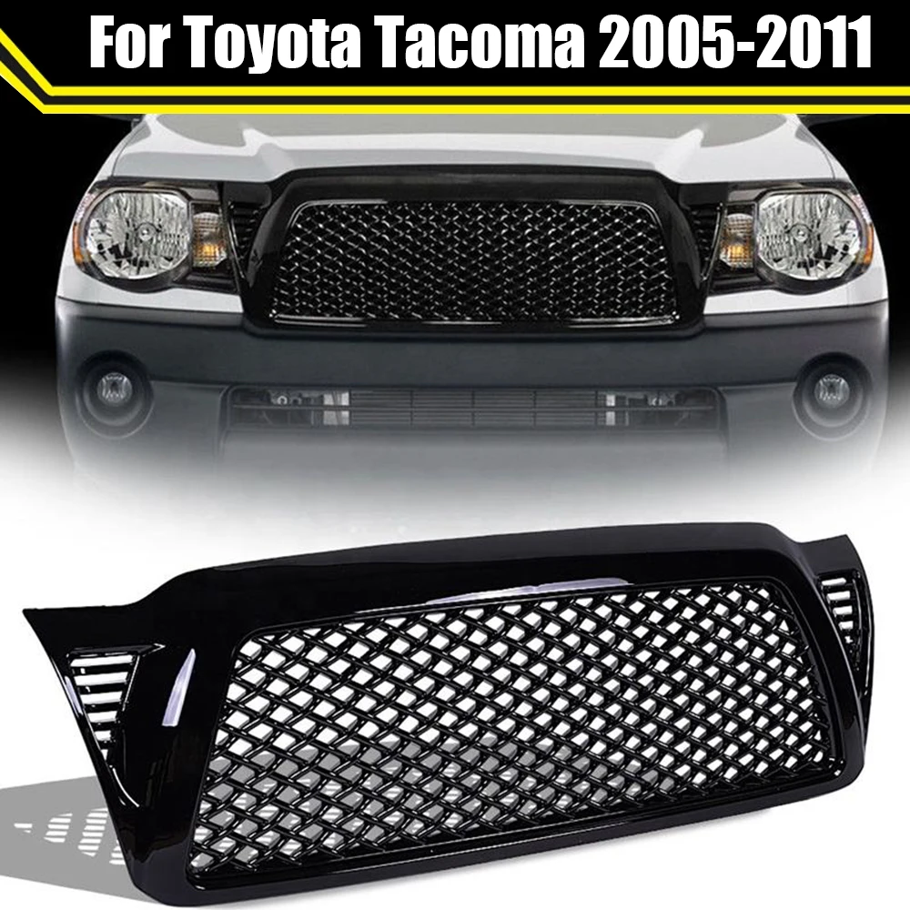 Модифицированная для Toyota Tacoma 2005-2011, гоночная решетка, сетчатая решетка переднего бампера, ABS, глянцевая черная накладка на радиатор
Модифицированная для Toyota Tacoma 2005-2011, гоночная решетка, сетчатая решетка переднего бампера, ABS, глянцевая черная накладка на радиатор