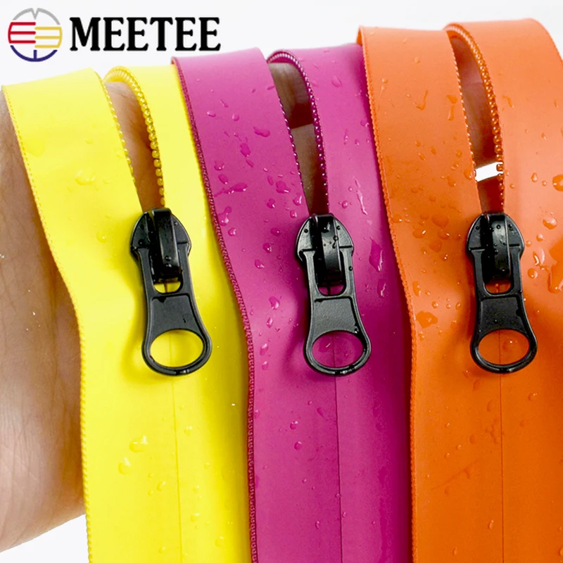 2/5M 5# Waterproof Zipper with Slider Reverse Nylon Zippers for Outdoor Bags Tent Water Proof Zips Repair Kit Sewing Accessories
2/5M 5# Waterproof Zipper with Slider Reverse Nylon Zippers for Outdoor Bags Tent Water Proof Zips Repair Kit Sewing Accessories