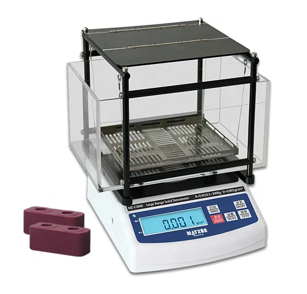 MZ-C1200 Solid Densitometer for Industrial Use Ceramic Density Water Absorption Tester Bulk Material