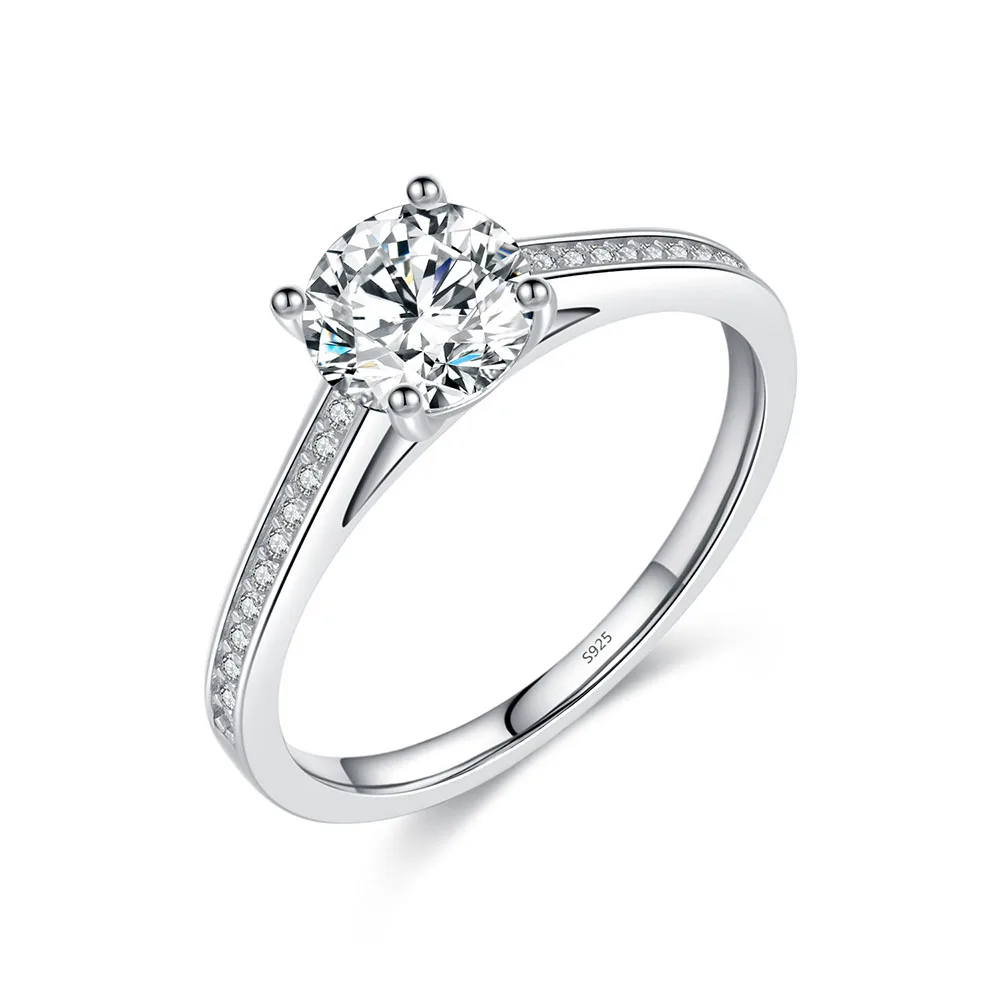 Apexelle Brand Classic Jewelry 925 Sterling Silver Rings 1CT Moissanite Ring For Women Daily Wear Luxury Jewelry
Apexelle Brand Classic Jewelry 925 Sterling Silver Rings 1CT Moissanite Ring For Women Daily Wear Luxury Jewelry