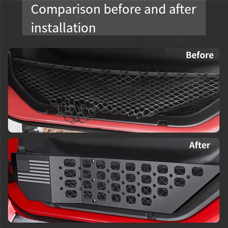 For Jeep Wrangler JL JLU 4XE 18-23, Gladiator JT 20-24, Strict 4Pcs Front Door Pocket Storage Box Door Storage Organizer
For Jeep Wrangler JL JLU 4XE 18-23, Gladiator JT 20-24, Strict 4Pcs Front Door Pocket Storage Box Door Storage Organizer