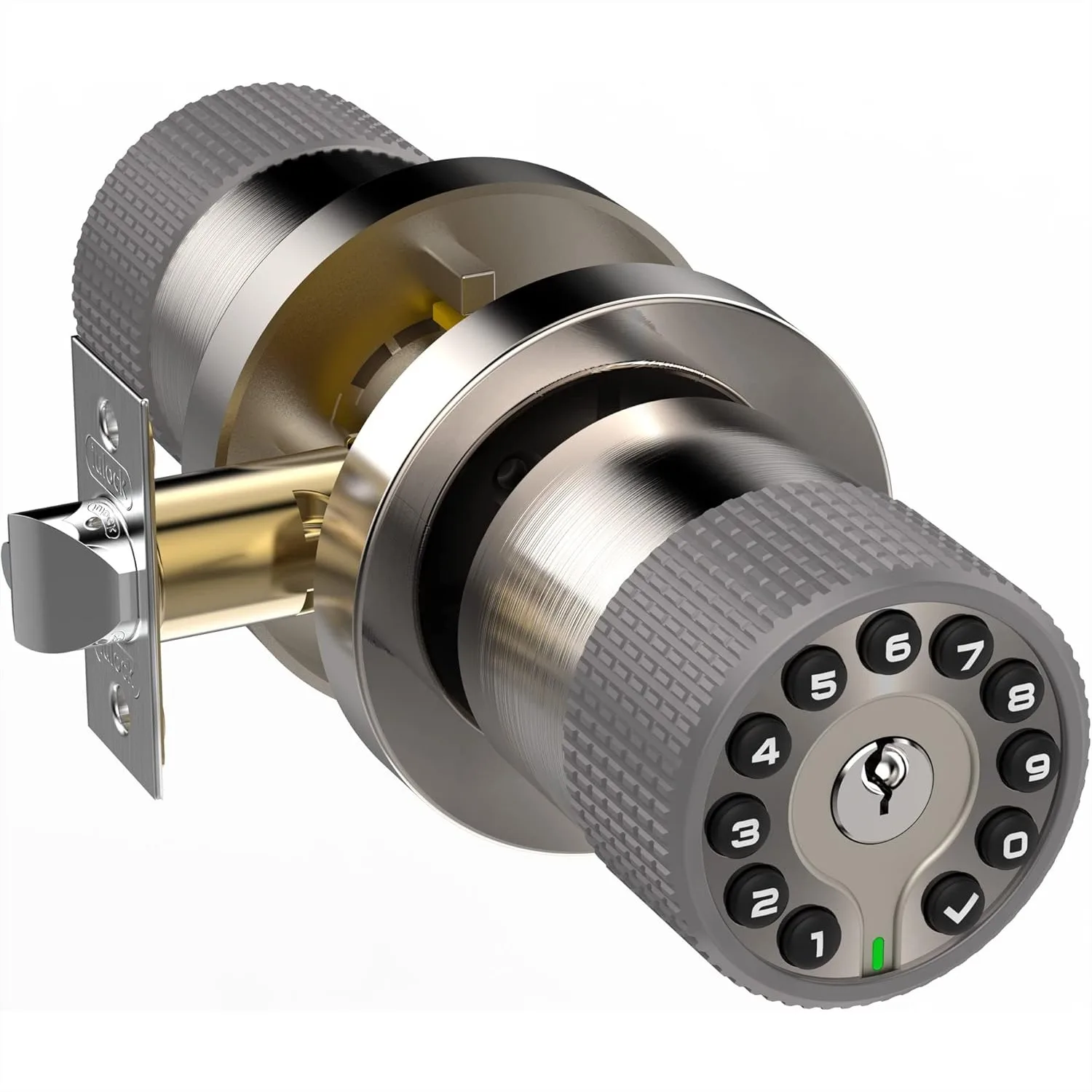 Keypad Door Knob with Key, Keyless Entry Door Lock, Auto Lock, 50 User Codes, Easy to Install for Home Office Bedroom Garage
Keypad Door Knob with Key, Keyless Entry Door Lock, Auto Lock, 50 User Codes, Easy to Install for Home Office Bedroom Garage
