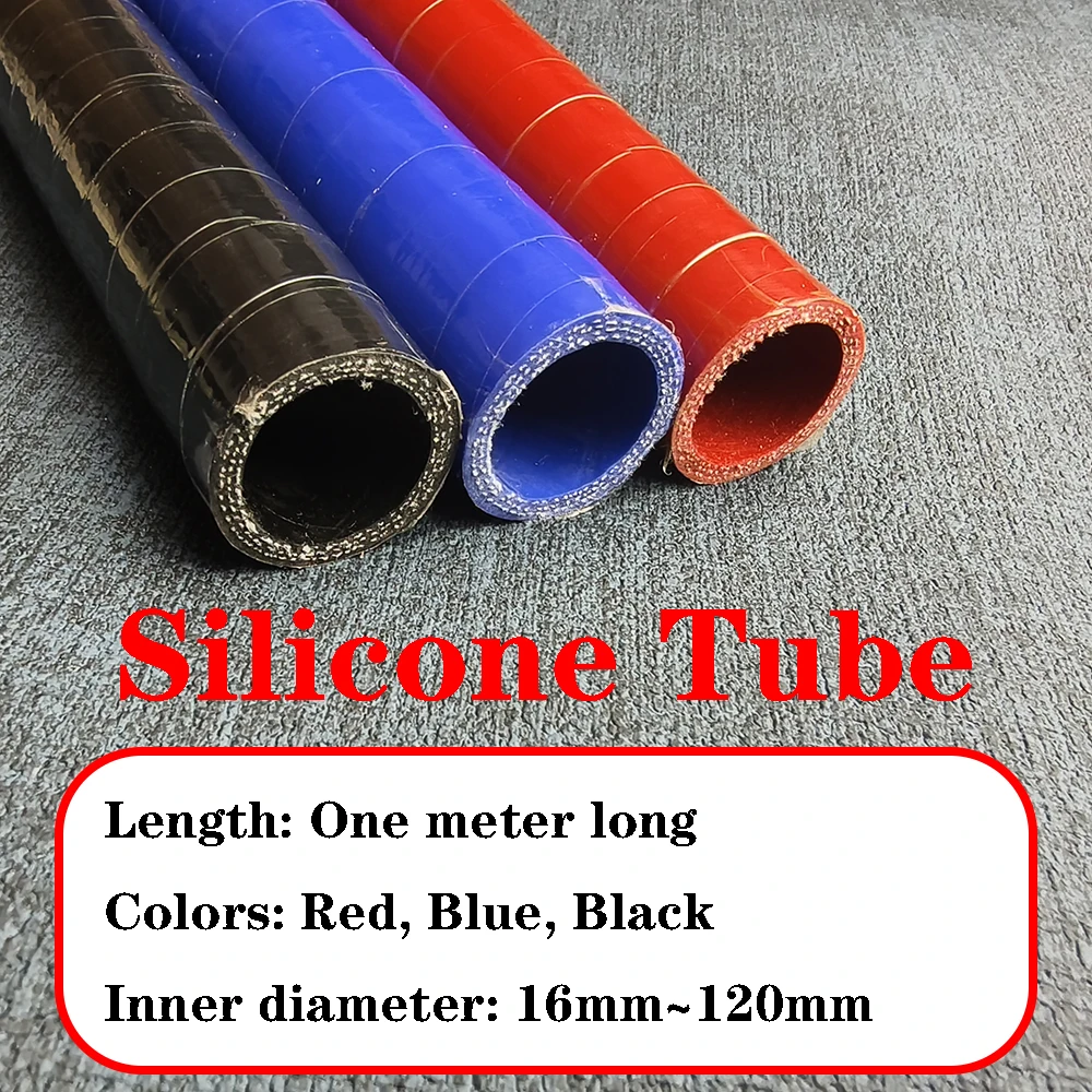 Universal silicone hose for automotive engines, inner diameter 16-200mm, length 1 meter, coolant intercooler tube
Universal silicone hose for automotive engines, inner diameter 16-200mm, length 1 meter, coolant intercooler tube
