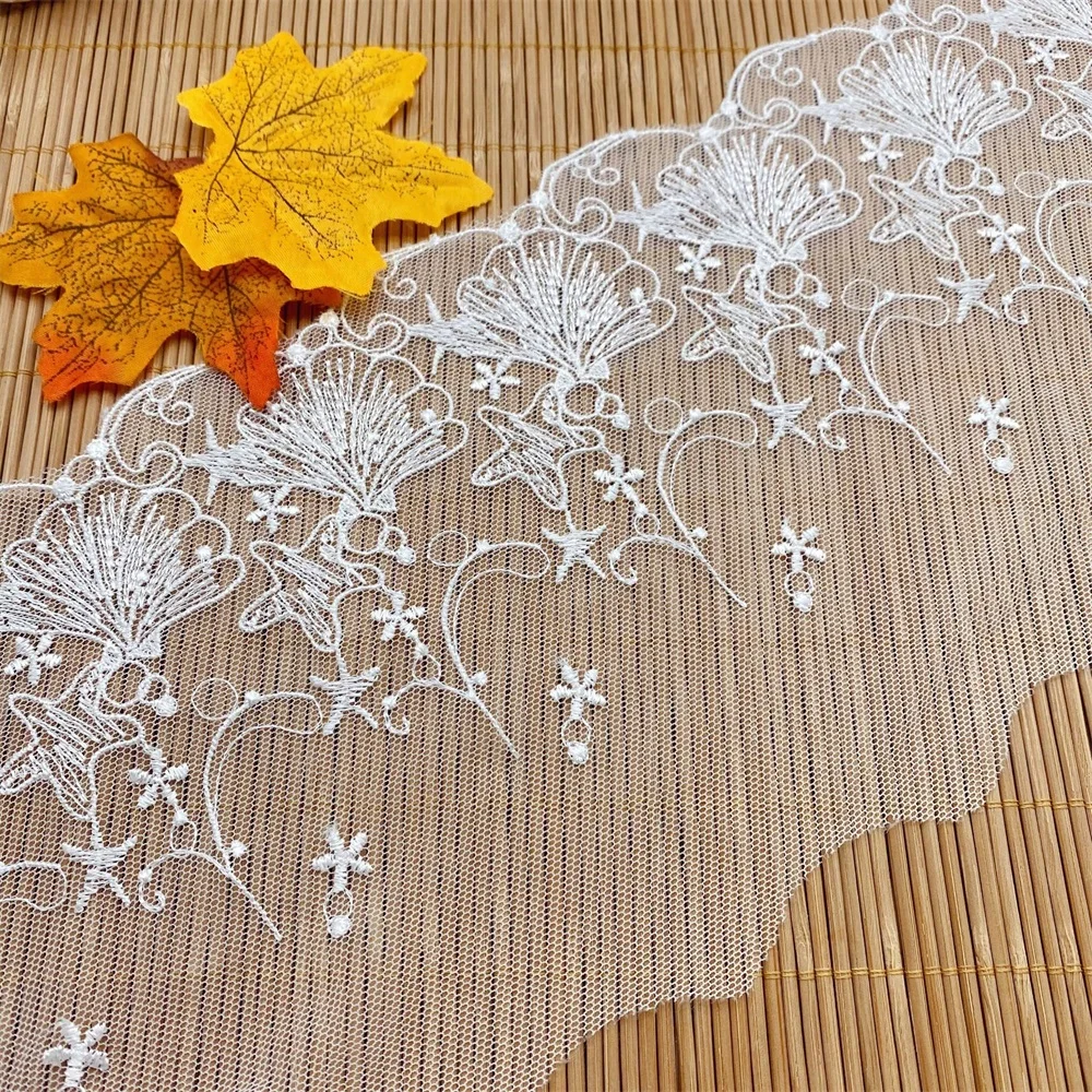 Embroidery Starfish Sea Shell Mesh Lace Trim DIY Collar Dress Skrit Sewing Material hot
Embroidery Starfish Sea Shell Mesh Lace Trim DIY Collar Dress Skrit Sewing Material hot