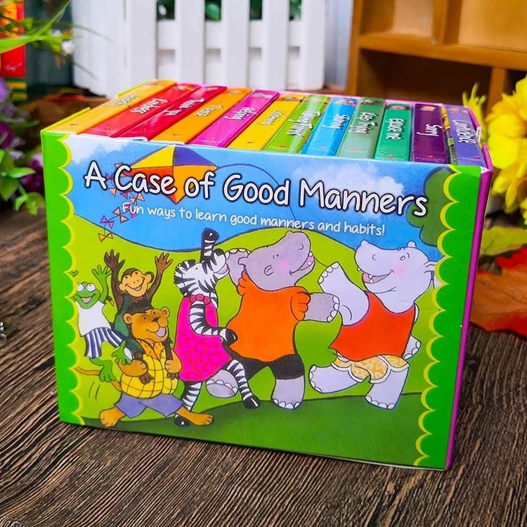 A Case of Good Manners 12 Books Set, Fun Kids Picture Books for Learning , Early Education Storybooks for Toddlers Ages 2-6
A Case of Good Manners 12 Books Set, Fun Kids Picture Books for Learning , Early Education Storybooks for Toddlers Ages 2-6
