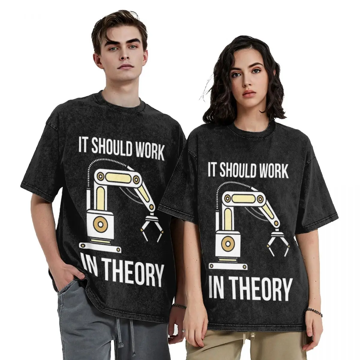 It Should Work In Theory I Robotics Engineering T-Shirt oversized quick-drying basketball graphic tees sweat shirts, men
It Should Work In Theory I Robotics Engineering T-Shirt oversized quick-drying basketball graphic tees sweat shirts, men