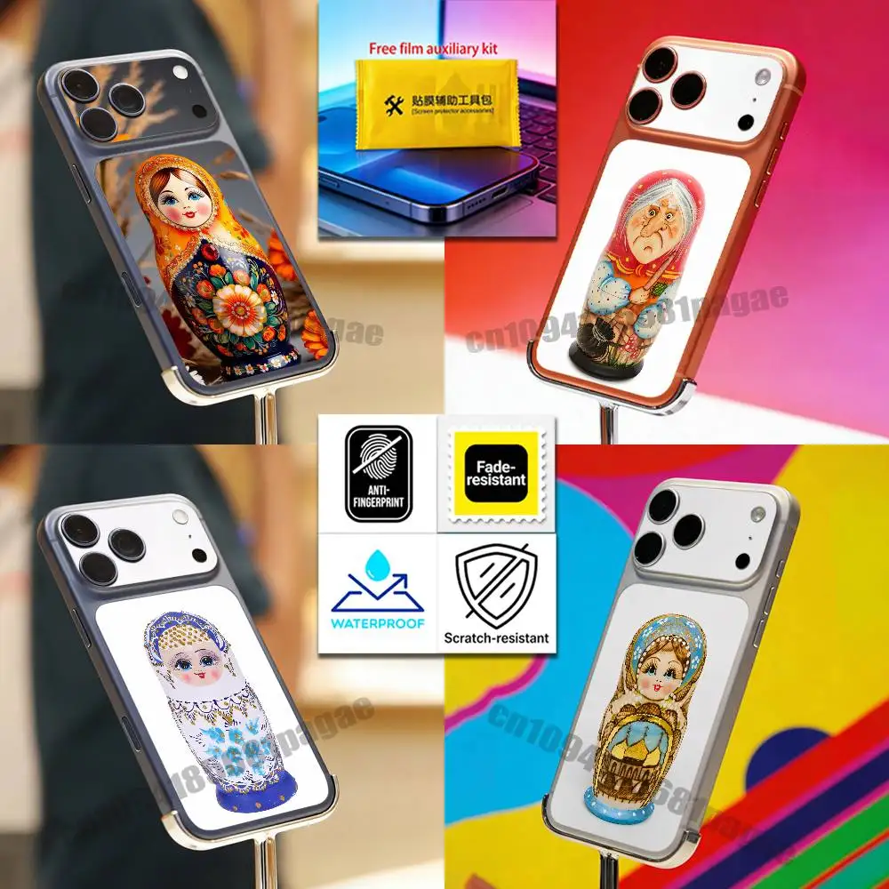 For Russian Doll Matryoshka iPhone 17 Pro Max Phone Back Film Decal Skin Wrap Protective Sticker Full Cover
For Russian Doll Matryoshka iPhone 17 Pro Max Phone Back Film Decal Skin Wrap Protective Sticker Full Cover