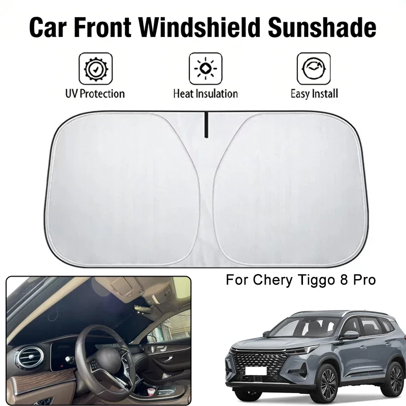 Foldable Car Windshield Sun Shade UV Block Heat Insulation For Chery Tiggo 8 Pro Interior Protection Accessories
Foldable Car Windshield Sun Shade UV Block Heat Insulation For Chery Tiggo 8 Pro Interior Protection Accessories