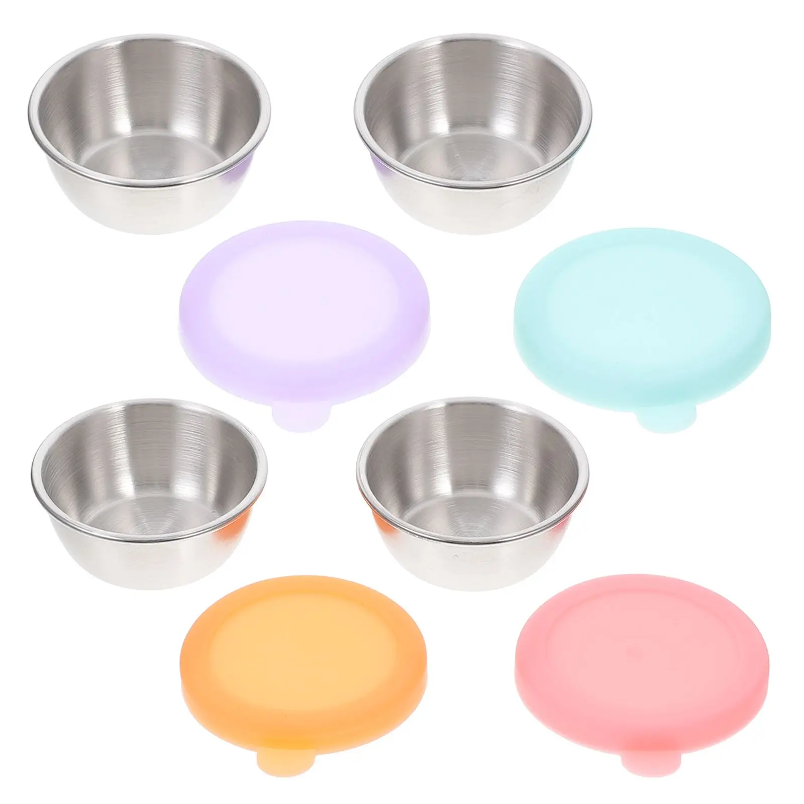 4pcs Sauce Cups Reusable Containers 50ml Silicone Lid Leakproof Design Stylish Compact Easy Clean Home Restaurant Use
4pcs Sauce Cups Reusable Containers 50ml Silicone Lid Leakproof Design Stylish Compact Easy Clean Home Restaurant Use
