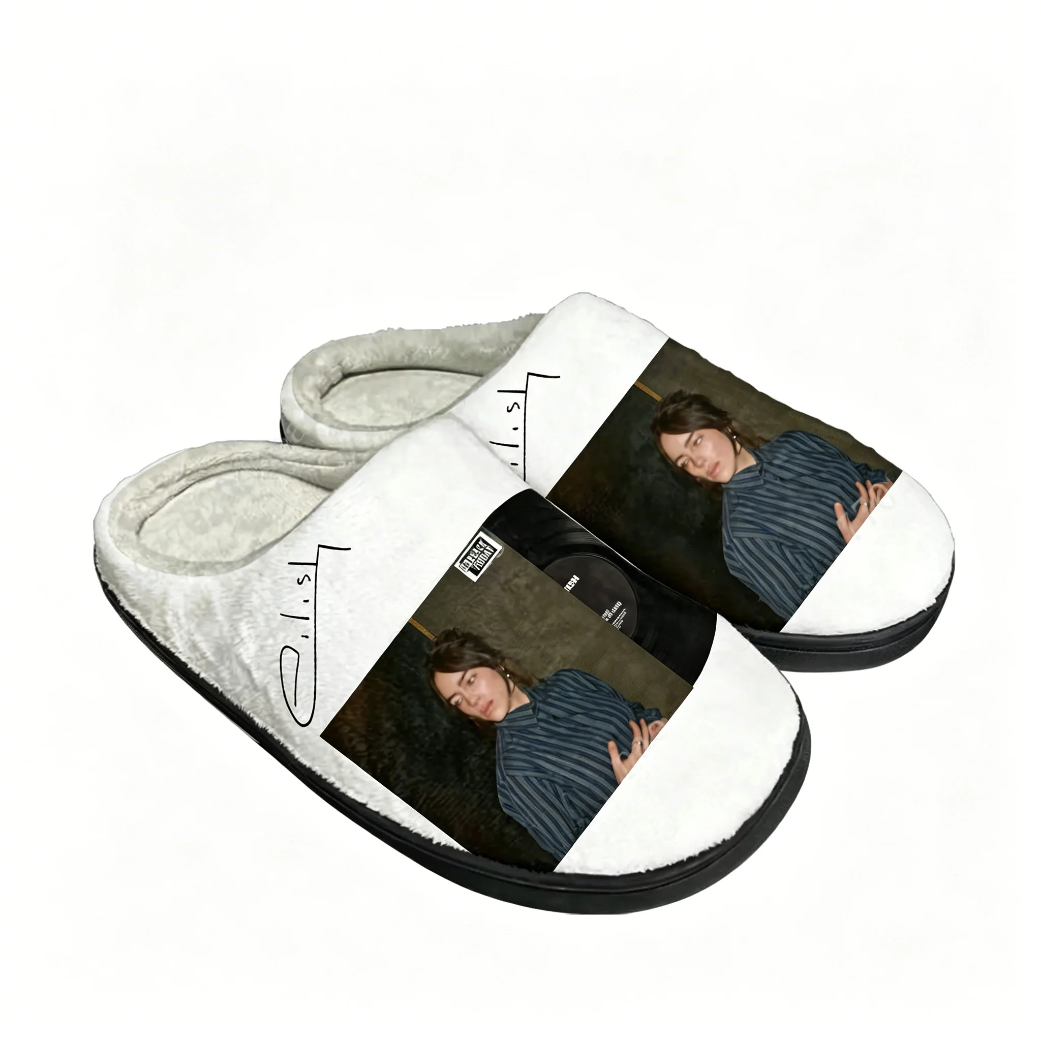 Billie Eilish Cotton Slippers High Quality Mens Womens Youth Boy Girl Plush Bedroom Keep Warm Shoes Customized Thermal Slipper
Billie Eilish Cotton Slippers High Quality Mens Womens Youth Boy Girl Plush Bedroom Keep Warm Shoes Customized Thermal Slipper