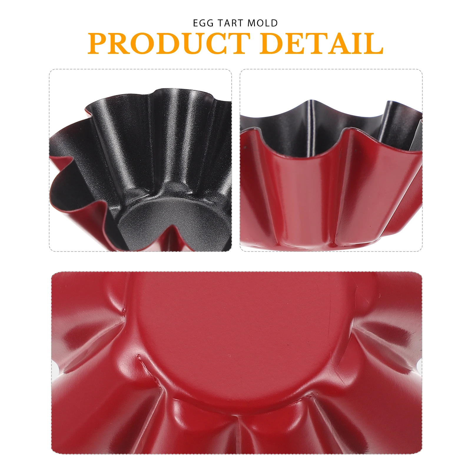 4 Pcs Mold Flower Shaped Carbon Steel Baking Egg Tart Pan Molds Reusable Non Baking Mold Stick Kitchen Supplies
4 Pcs Mold Flower Shaped Carbon Steel Baking Egg Tart Pan Molds Reusable Non Baking Mold Stick Kitchen Supplies