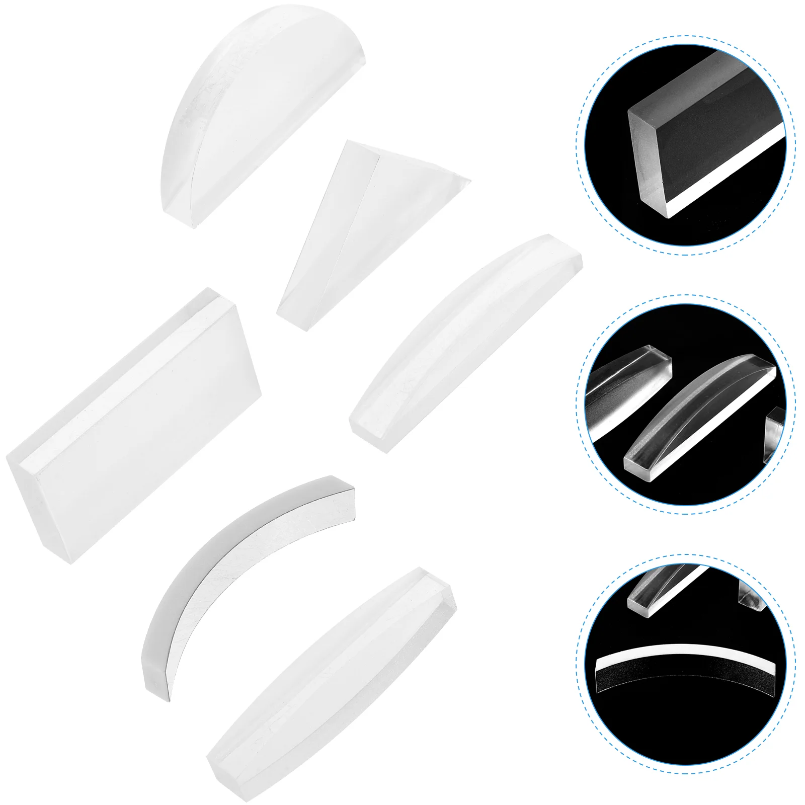Optical Lens Set Concave for Scientific Experiment Equipment Semicircle Physics Teaching Glass Physical Prism
Optical Lens Set Concave for Scientific Experiment Equipment Semicircle Physics Teaching Glass Physical Prism