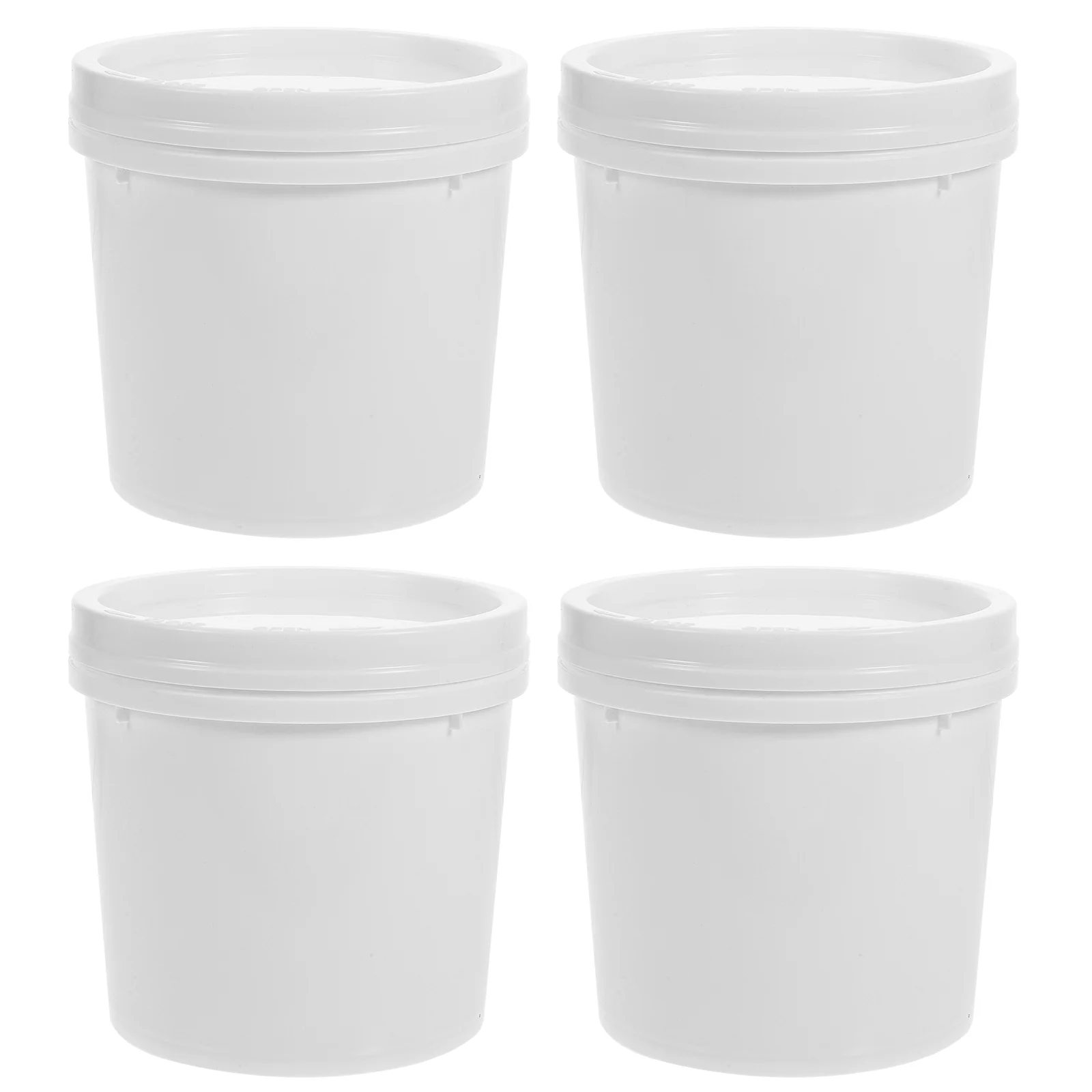 4pcs Food Grade Plastic Bucket Lid Handle 1L Sealed Thick Water Paint Container Spiral Cap Portable Safe
4pcs Food Grade Plastic Bucket Lid Handle 1L Sealed Thick Water Paint Container Spiral Cap Portable Safe