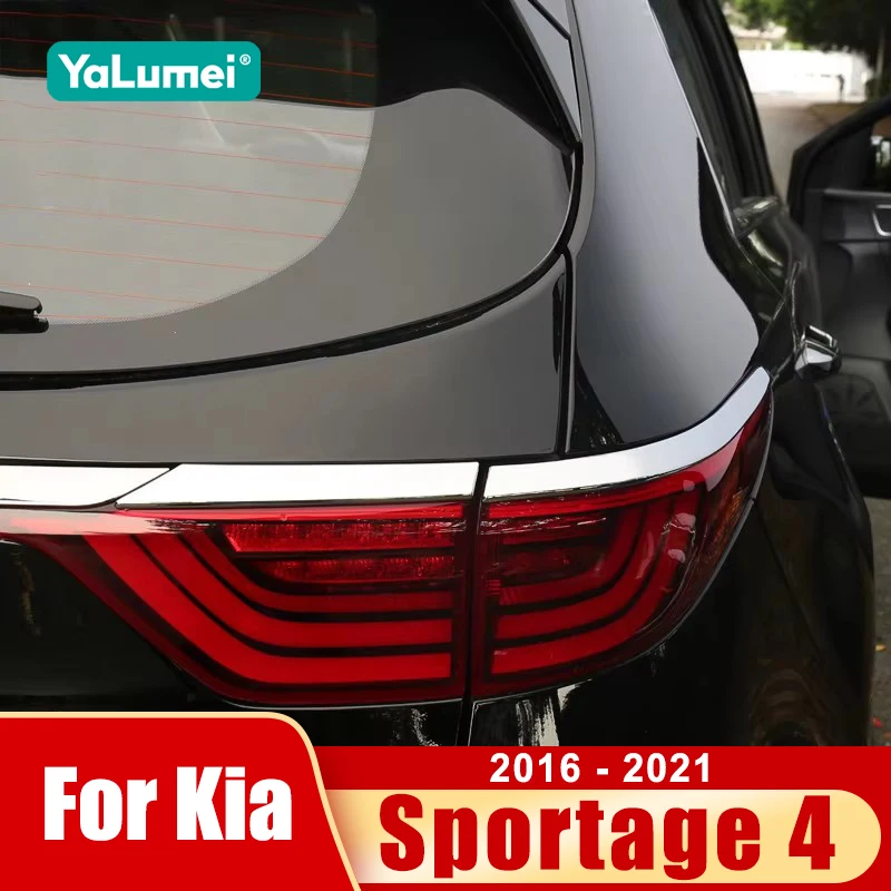 For Kia Sportage 4 QL 2016 2017 2018 2019 2020 2021 Car Rear Tail Light Lamp Eyebrow Eyelid Trim Cover Accessories
For Kia Sportage 4 QL 2016 2017 2018 2019 2020 2021 Car Rear Tail Light Lamp Eyebrow Eyelid Trim Cover Accessories