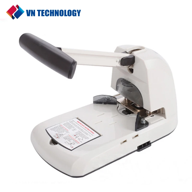 Manual Heavy-Duty Punch, Hole Puncher Fillet Chamfer Business Card Punch Binding Photo PVC Film Fillet Cutting Machine 100 Pages
Manual Heavy-Duty Punch, Hole Puncher Fillet Chamfer Business Card Punch Binding Photo PVC Film Fillet Cutting Machine 100 Pages