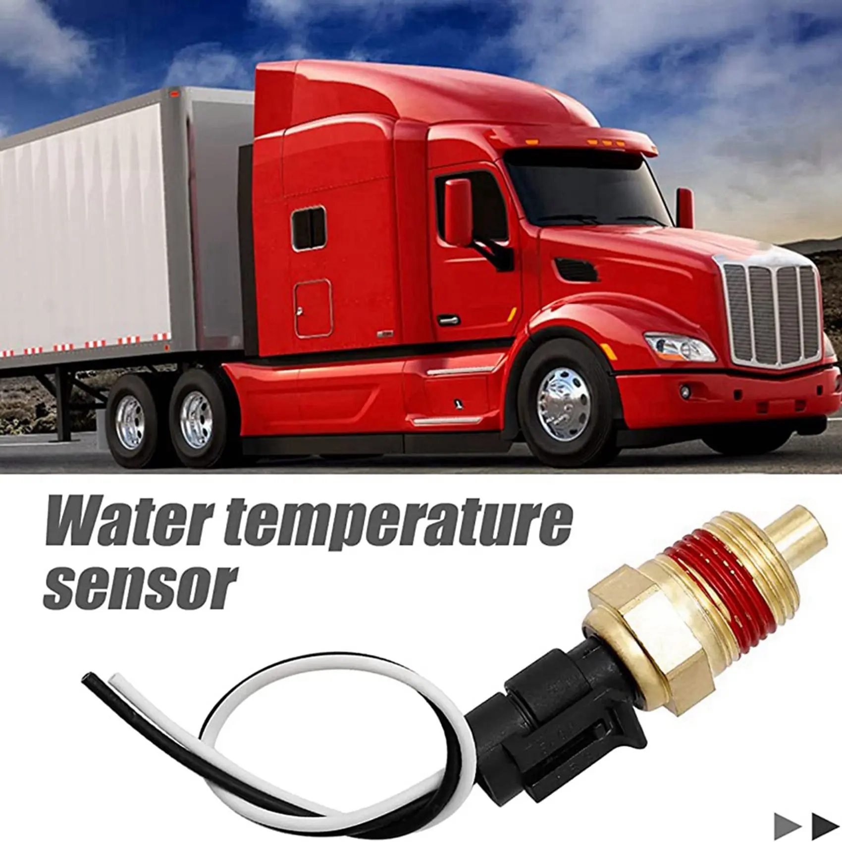 Authentic 2X Differential Oil Temperature Sensor 505-5401 Q21-1002 For Kenworth T600A T800 Peterbilt 379
Authentic 2X Differential Oil Temperature Sensor 505-5401 Q21-1002 For Kenworth T600A T800 Peterbilt 379