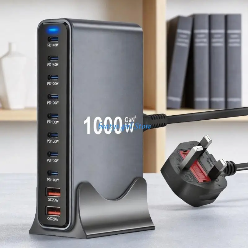 C7AB Device Charging Station 1000W Compatible Powerful 10 Port Charging Device
C7AB Device Charging Station 1000W Compatible Powerful 10 Port Charging Device