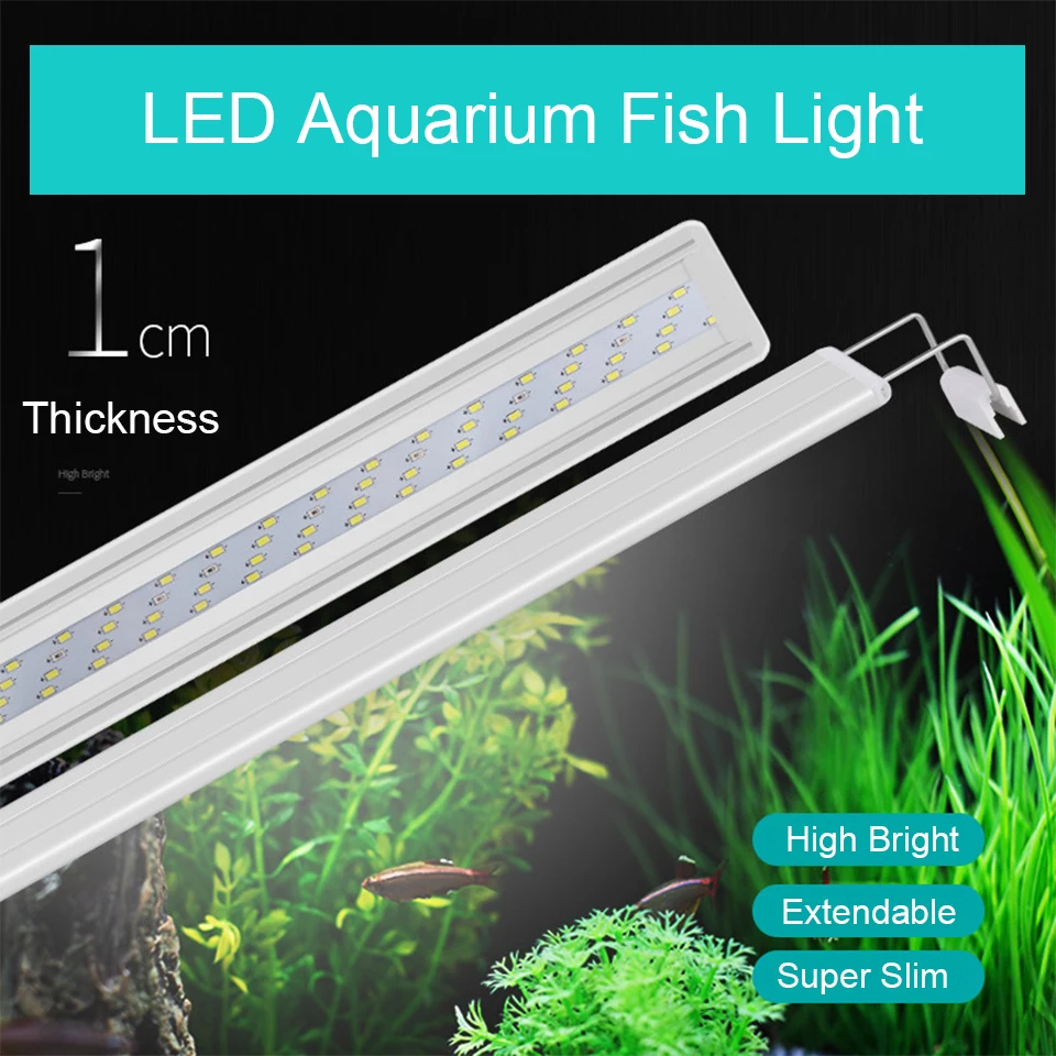 Super Slim 3 Color LED Aquarium Fish Light High Bright Waterproof Full Spectrum Light For Plant Grow Fish Tank Clip Lamp 220V
Super Slim 3 Color LED Aquarium Fish Light High Bright Waterproof Full Spectrum Light For Plant Grow Fish Tank Clip Lamp 220V