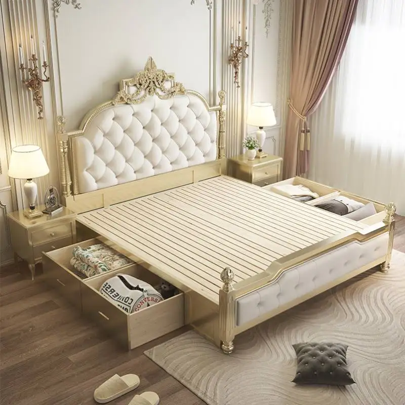 Show Headboard Double Bed Frame Modern Salon Twin King Size Double Bed High End Wedding Organizer Cama Solteiro Unique Furniture
Show Headboard Double Bed Frame Modern Salon Twin King Size Double Bed High End Wedding Organizer Cama Solteiro Unique Furniture