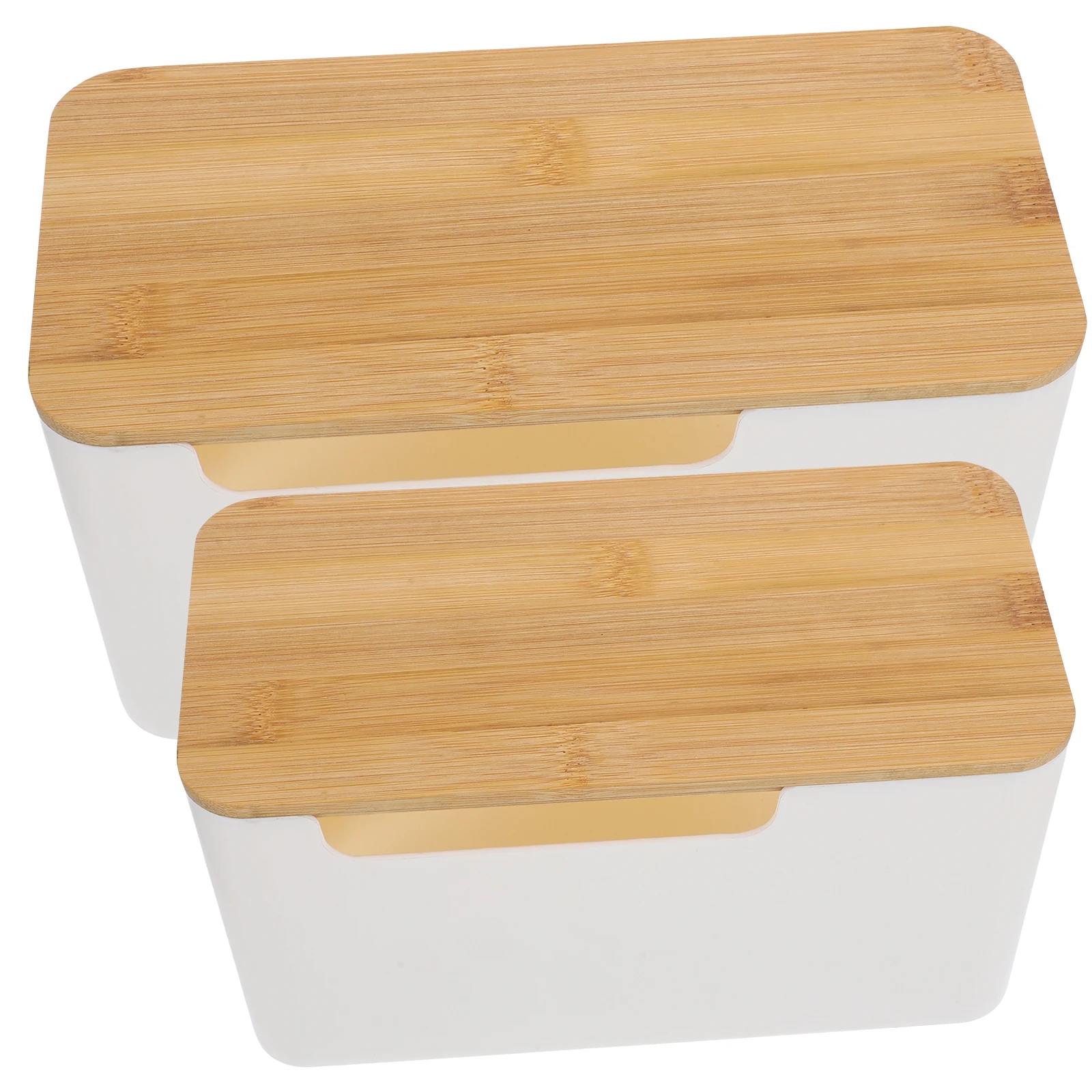 2Pcs Stable Material Cord Organizer Box For Home Office Wire Management Cable Storage Container Desk Holder
2Pcs Stable Material Cord Organizer Box For Home Office Wire Management Cable Storage Container Desk Holder