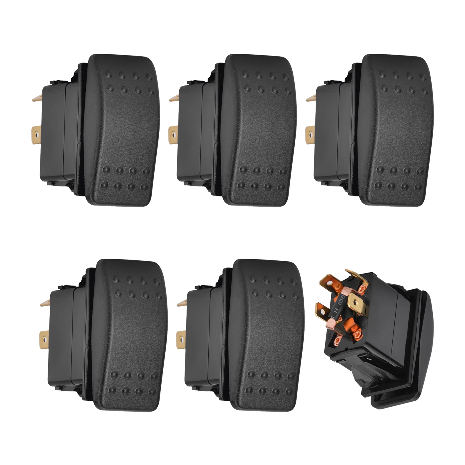 3 Position DPDT Momentary Rocker Switch 12V 24V DC Motor Polarity Reverse On Off On Switch for RV Trailer Power Jacks Winch
3 Position DPDT Momentary Rocker Switch 12V 24V DC Motor Polarity Reverse On Off On Switch for RV Trailer Power Jacks Winch