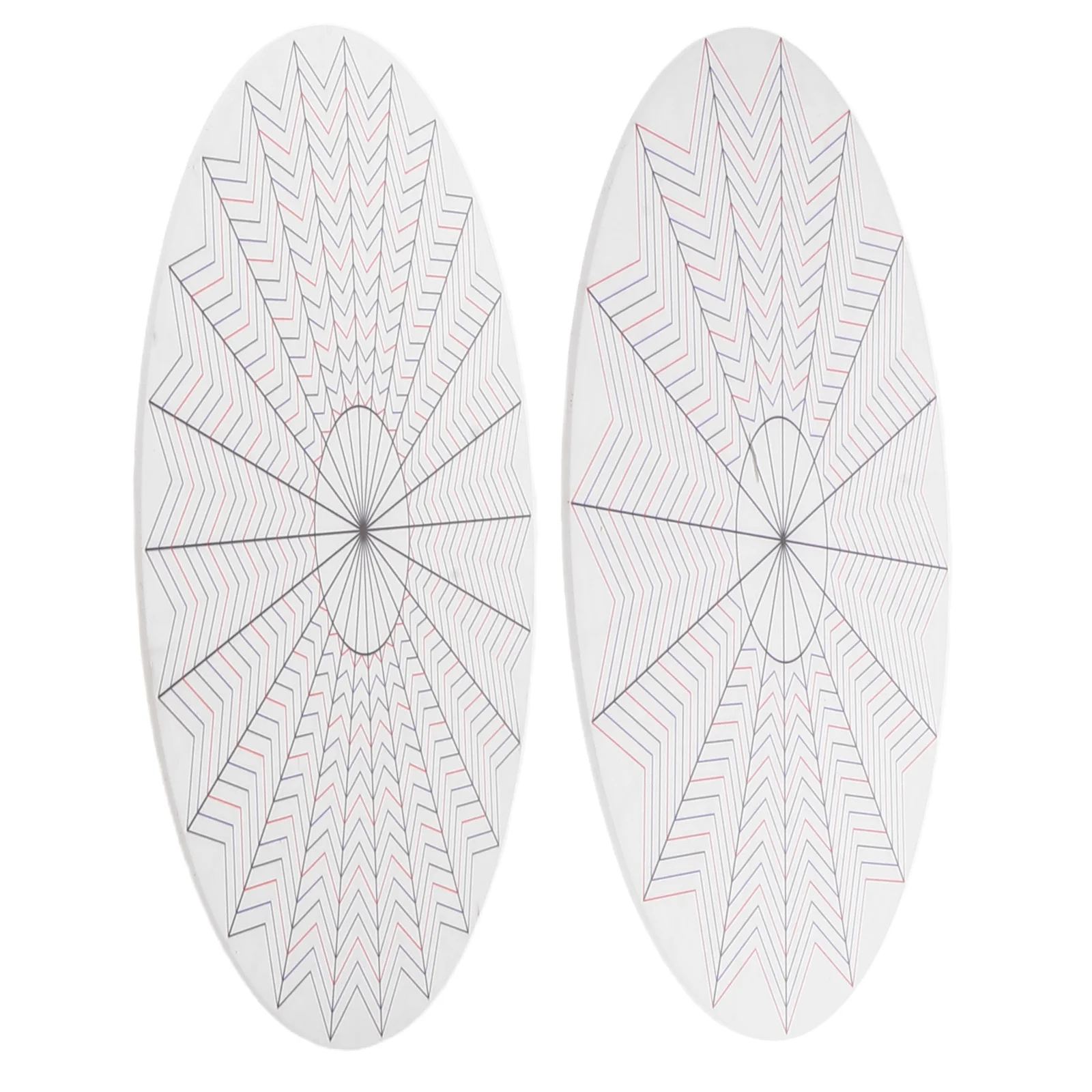 2Pcs Rosette Making Tool Kit Includes Spacing Guide Board for Ribbon Bow Maker Fabric Flower Projects Medal Rosette Base Mold