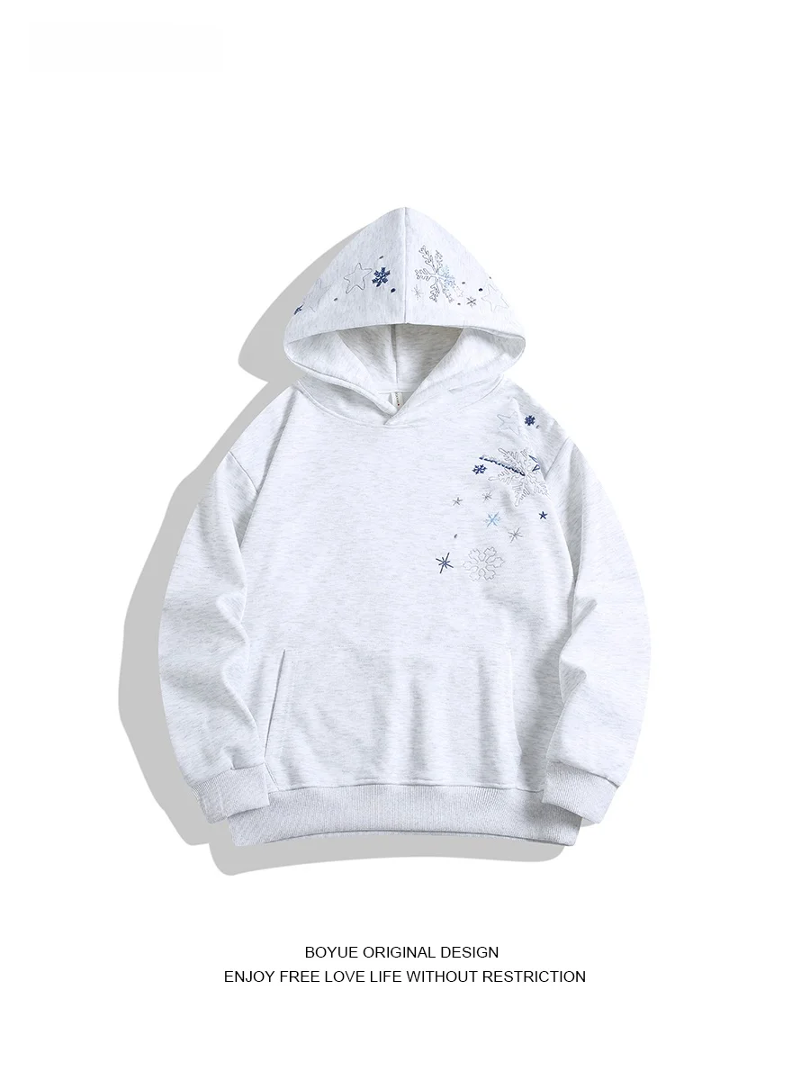 Boyue Korean Style Hooded Sweatshirt Embroidered Casual Streetwear Unisex Long Sleeve Crew Neck Pullover Winter Spring Autumn
Boyue Korean Style Hooded Sweatshirt Embroidered Casual Streetwear Unisex Long Sleeve Crew Neck Pullover Winter Spring Autumn