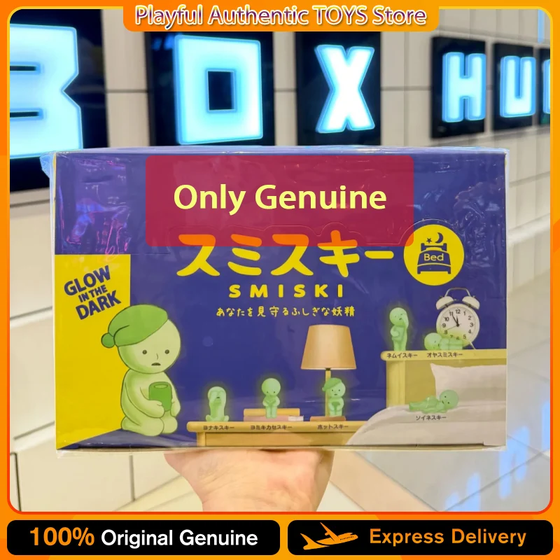 Sonny Angel Genuine Smiski Bed Room Series Mini Figure Blind Box Cute Glow in The Dark Green Doll Desktop Decoration Gift Toys
Sonny Angel Genuine Smiski Bed Room Series Mini Figure Blind Box Cute Glow in The Dark Green Doll Desktop Decoration Gift Toys