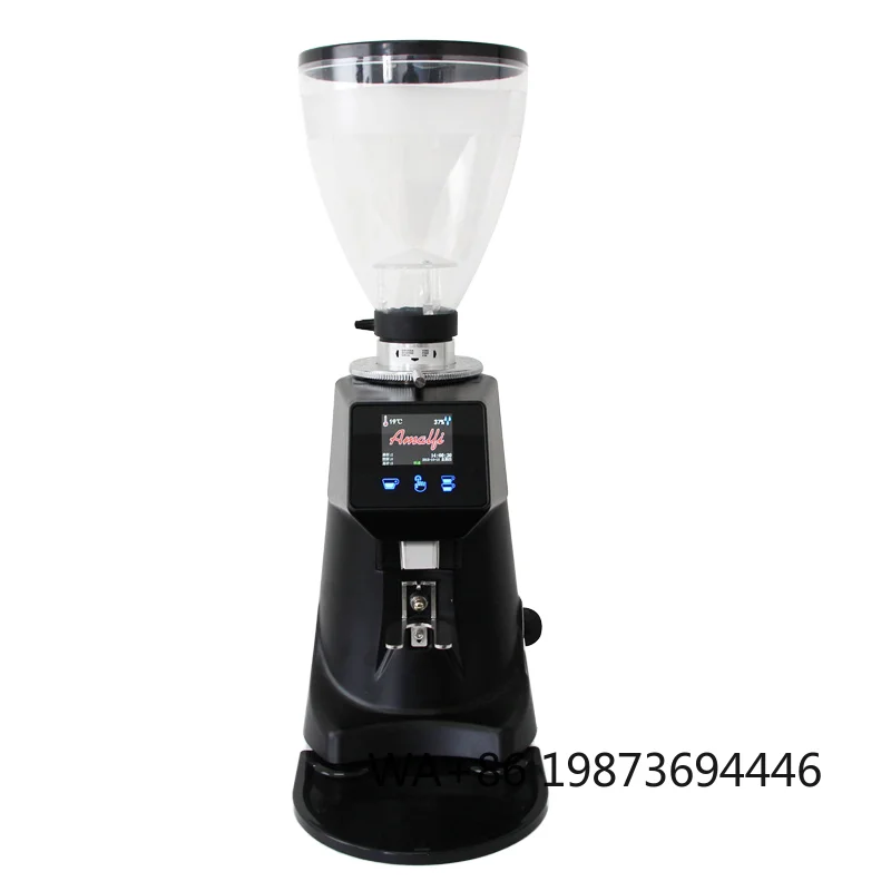 Commercial automatic coffee bean mill with 64mm stainless steel burrs and electric grinding function
Commercial automatic coffee bean mill with 64mm stainless steel burrs and electric grinding function