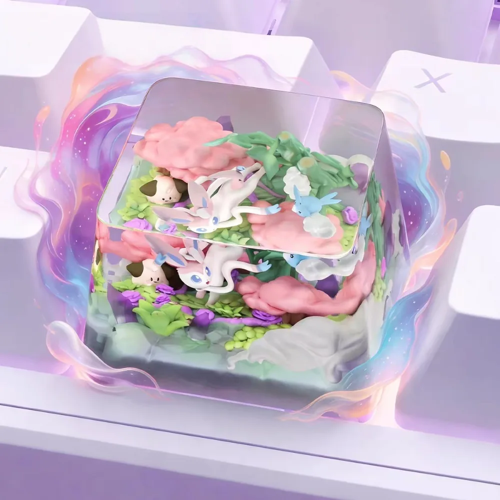 Pokémon Keycap Sylveon&Eevee Keycap Creative Epoxy Esc Key Mechanical Cross-axis Keyboard Resin Keycap Birthday Gift
Pokémon Keycap Sylveon&Eevee Keycap Creative Epoxy Esc Key Mechanical Cross-axis Keyboard Resin Keycap Birthday Gift
