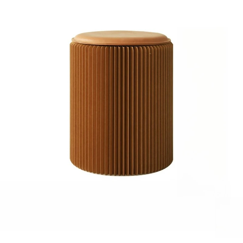 Foldable round stool paper stool Internet celebrity fashion living room can be stored portable home space saving creative round
Foldable round stool paper stool Internet celebrity fashion living room can be stored portable home space saving creative round