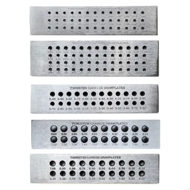 652F Wire Drawplate Carbon Steel Wire Shaping Tool Jewelry Making Tool Wire Drawing Tool Crafting Wire Tool for Jewelry
652F Wire Drawplate Carbon Steel Wire Shaping Tool Jewelry Making Tool Wire Drawing Tool Crafting Wire Tool for Jewelry