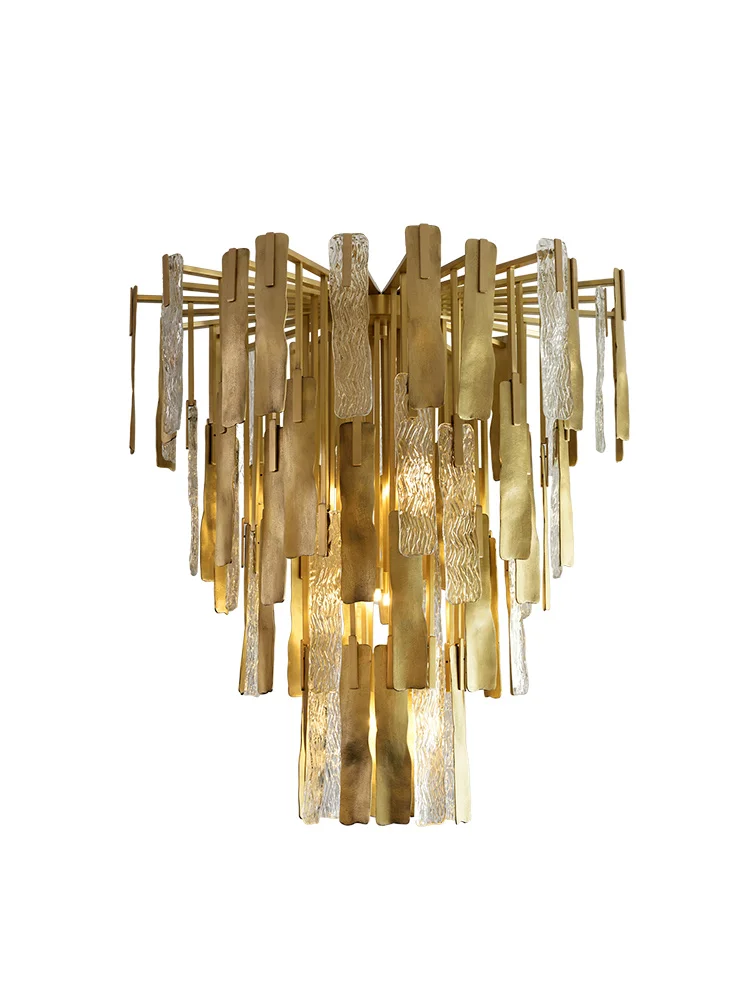 Luxury Style Emphasizes Gold Metal Craftsmanship Glass Chandeliers Elegant Home-applicants LED G9 Dimmable Lightings Suspension
Luxury Style Emphasizes Gold Metal Craftsmanship Glass Chandeliers Elegant Home-applicants LED G9 Dimmable Lightings Suspension