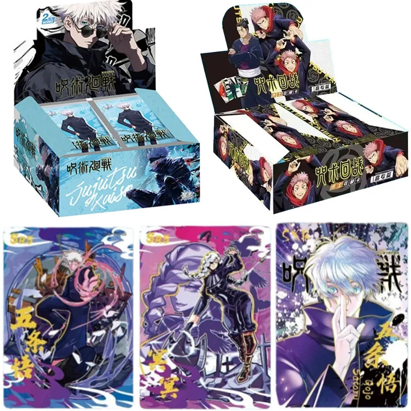 Genuine Jujutsu Kaisen Card Warlock Cards Gojo Satoru Fushiguro Megumi Itadori Yuji Cards Anime Peripheral Collection Cards Toy
Genuine Jujutsu Kaisen Card Warlock Cards Gojo Satoru Fushiguro Megumi Itadori Yuji Cards Anime Peripheral Collection Cards Toy