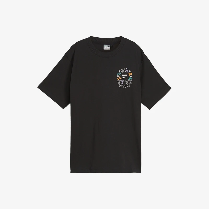 Puma genuine 2024 new women's printed loose round neck short sleeved T-shirt 626119-51
Puma genuine 2024 new women's printed loose round neck short sleeved T-shirt 626119-51