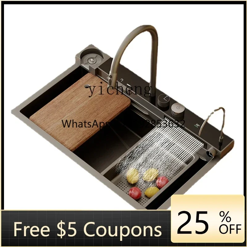 Y1 Stainless Steel Sink Large Single Sink Household Kitchen Table Basin Sink
Y1 Stainless Steel Sink Large Single Sink Household Kitchen Table Basin Sink